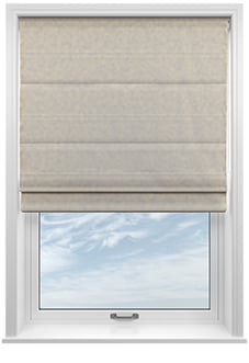 Bravo, Linen - Twist&Fit Roman Blind